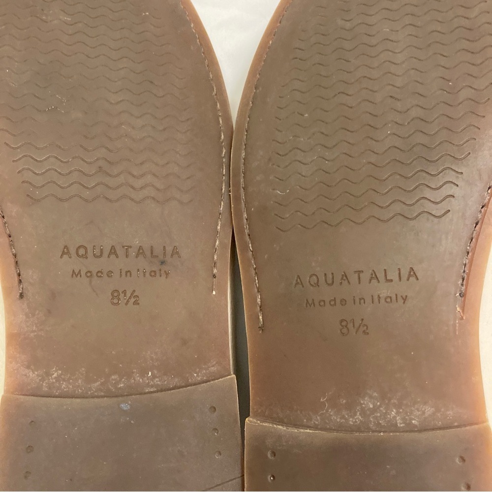 Aquatalia Kirk Pebbled Leather Loafer Size 8.5 - Picture 10 of 14